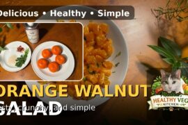 Orange Walnut Salad | Fresh, Healthy & Flavorful Salad Recipe