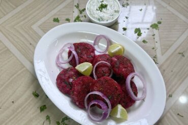 Beetroot Paneer Tikki with Curd Dip | Easiest Healthy Dinner Recipe | CookWithSushma