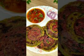 Beetroot Bethua Lachha Paratha Recipe | Chukander Winter Special #shorts #viral #trending #paratha