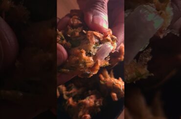 Crispy Moringa Leaf Bonda ASMR | Healthy Evening Snack Recipe #shorts