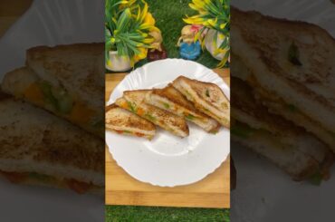 Healthy sandwich recipe #veg sandwich recipe #trending #Viralshort #food #cooking # trending music