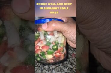 Homemade mix pickle #recipe #fitness #shorts