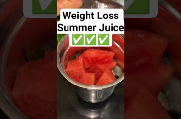 Weight Loss Summer Juice #shorts #weightlossrecipes #weightloss