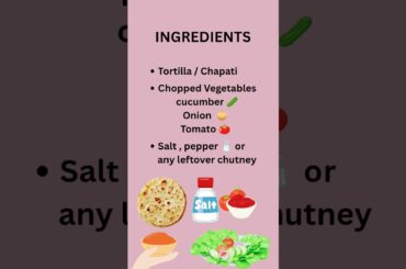 veg roll | 5 minutes recipe|healthy recipes | easy & quick #recipe