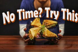 Healthy Cheese Sandwich for Breakfast in 10 Minutes | Easy ASMR Cooking Recipe