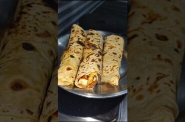 Egg roll chapati fast& healthy simple breakfast recipe #viral #shorts