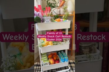 Feeding My 11 Kids: Healthy Snack Ideas Easter/Spring 2024