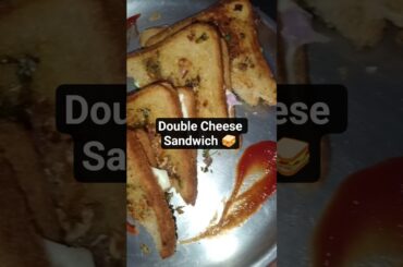 Healthy and easyDoubleCheeseSandwich  using brown bread#cheese #sandwich#ytshorts#short