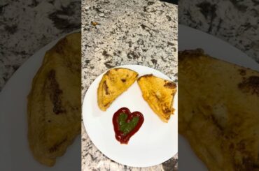 Bread Pakora with Tea! #trending #viral #recipe #dairyrecipes