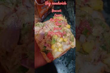 healthy veg sandwich #youtubeshorts #food #trending