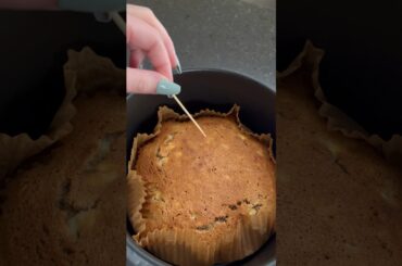 air fryer banana bread #shorts | recipe for disaster