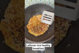 Leftover rice healthy breakfast#breakfast recipe#ytshorts #trending #rasukitchan #food #shortsfeed