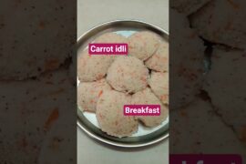 Carrot idli#breakfast #idlirecipe #shorts #ytshorts #cooking #viral #teluguvlogs #foodie #tiffins