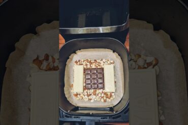 Chocolate Day Special | Dry Fruits Chocolate in Airfryer #recipe #shortsvideo #shorts #reels