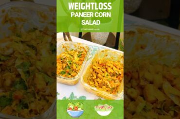 High Protein Paneer Salad #viral #recipe #healthysnacks #trending #dietfood #easy #panner