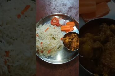 Sunday special lunch thali #shorts #short #food #lunch #lunchthali #lunchmenu #recipe #menu #rice
