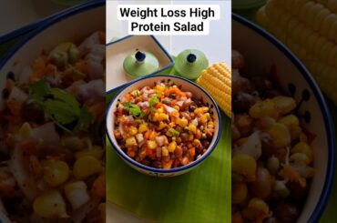 Healthy Weight loss High Protein Salad #Salad #Salad recipes #virat salad#healthy life style #vegan