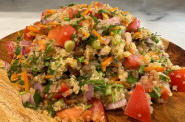 Healthy Quinoa Salad Recipe | High Protein for Energy #quinoa #quinoasalad #salad