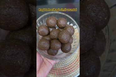 Ragi ladoo /Ragi simli urundai #healthy snacks #serenecooking #mystyle cooking #uaelife #dubai