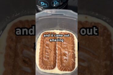 Viral Japanese Yogurt Cheesecake (No overnight required) #snacks #dessert #healthy #biscoff