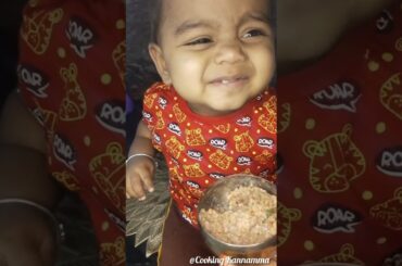 Tomato aval kichidi recipe for 8 months baby #shortsfeed#recipesforkids #viralvideotrending #healthy