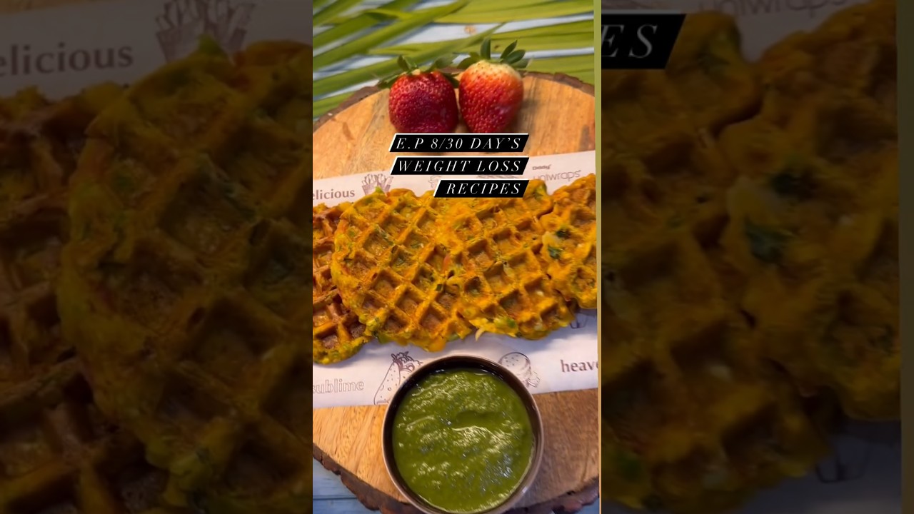 Healthy Weight Loss Recipe | High Protein Vegetable Waffles #anuradhabhaiya #weightlossrecipe Healthy Weight Loss Recipe | High Protein Vegetable Waffles #anuradhabhaiya #weightlossrecipe