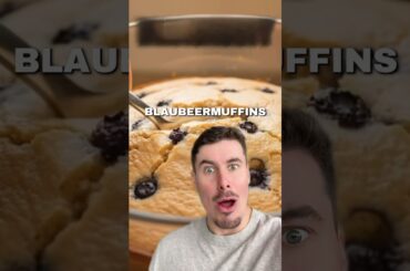 BLAUBEER MUFFINS?! (Ohne Zucker) #gesunderezepte #fy