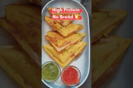 High Protein Moong Dal Sandwich #shortsfeed #breakfastideas  #ytshorts #kidslunchbox #eveningsnacks