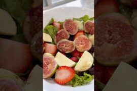 Fig Salad #summerrecipes #healthy #shorts