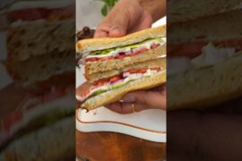 The Ultimate Egg Sandwich #shorts #shortsfeed #healthyrecipe #breakfastrecipe