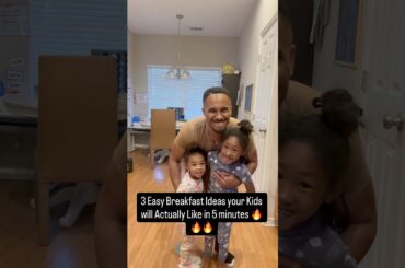 Easy Healthy Breakfast Ideas your Kiddos will Enjoy! #breakfastideas #easymealideas #fyp