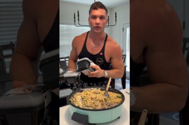 Steak Alfredo meal prep #madprotein #mealplanning #cooking #macrofriendly #recipe