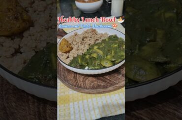 Mera work from home wala healthy lunch bowl #youtubeshorts #trendingshorts #recipe #indianfood