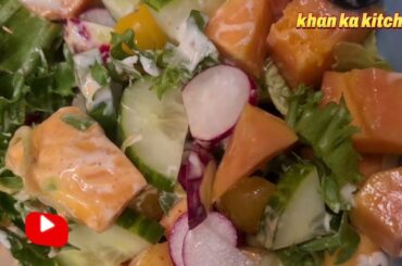 Salad Recipe | Vegetable & Fruits Salad Recipe #Vegetablesalad #fruitsalad #healthysalad
