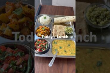 Healthy Lunch Thali #lunchideas #shorts #viral #indianfood