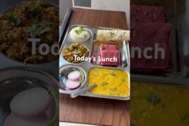 Healthy Lunch Thali #indianfood #lunchideas #shorts #viral