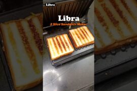 Quick tasty breakfast with Libra 2 slice sandwichmaker #libra #libraappliances #sandwich #snacks