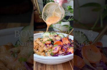 Bang Bang Chicken Bowls #healthydinner #healthyrecipes #chickenrecipe