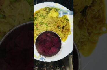 Unhealthy food with healthy salad #ytshorts #cooking