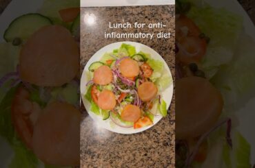 Deconstructed Lox Bagels with no carb. Healthy lunch ideas for diabetes. #salad  #healthyrecipes