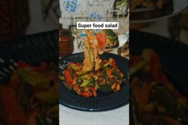 Super food salad/sauted veggies #shorts