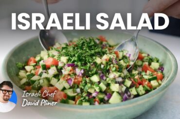 Israeli Salad Recipe | Fresh, Simple & Full of the Spirit of Israel