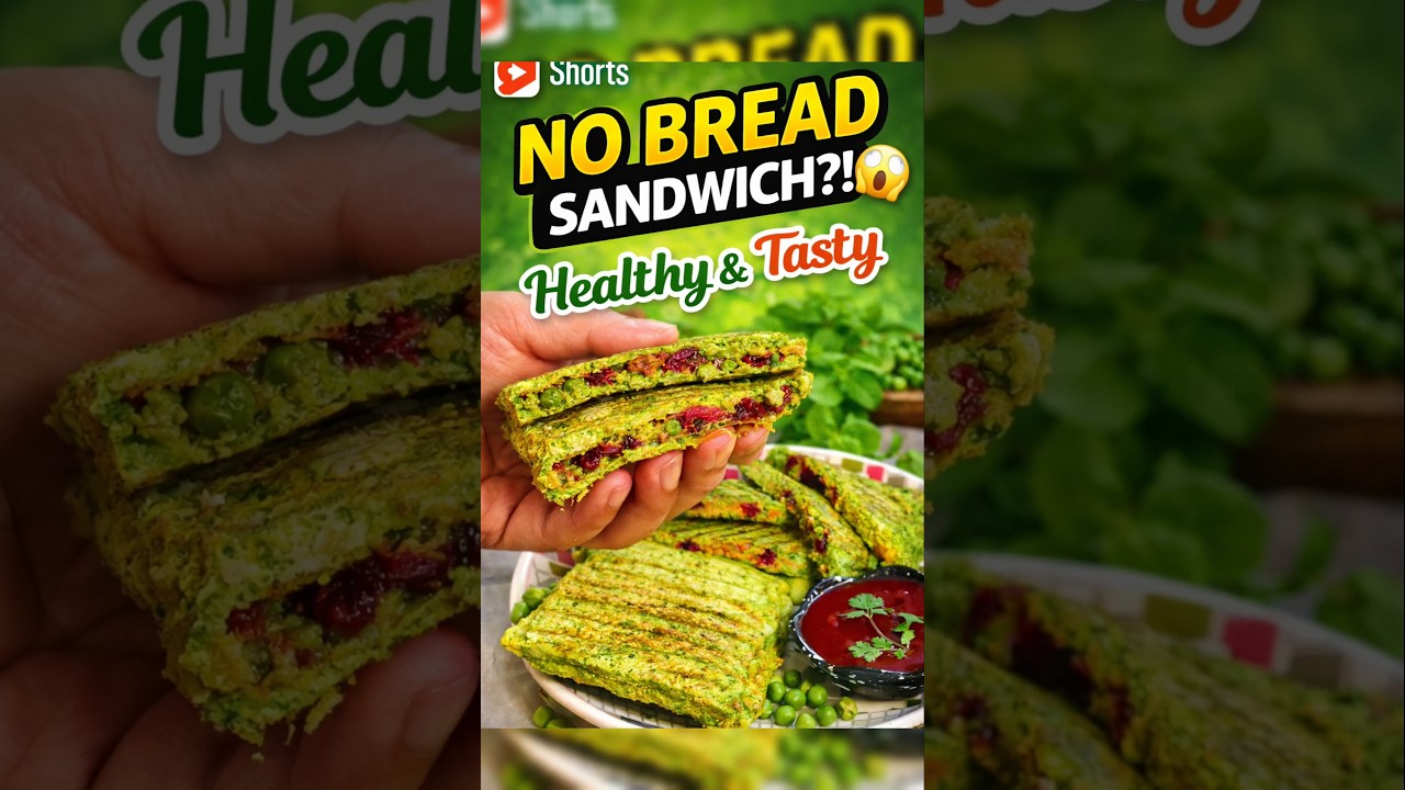 No Bread Matar Sandwich | Easy Healthy Sandwich | #shorts #youtubeshorts #sandwich No Bread Matar Sandwich | Easy Healthy Sandwich | #shorts #youtubeshorts #sandwich