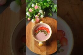 Strawberry Chia Pudding | Lose Weight Fast With these Weight Loss Dessert #shorts #chiapudding