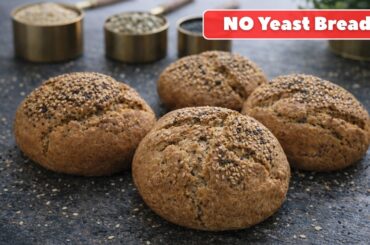 No Yeast Oat Bread | No Waiting! Soft & Healthy Homemade Bread