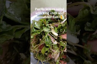 Centella asaitica salad #shortsviral #shorts #viralvideo #salad #healthysalad #delicious #spicy #raw