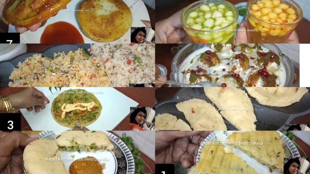 7 Simple Easy & Healthy Snacks recipes with easy tips and tricks by aapki kitchen with Neeru Walia