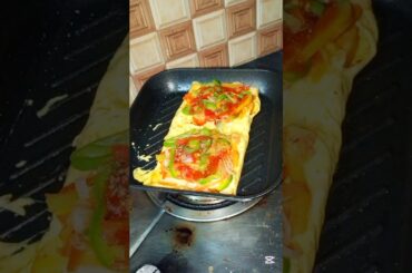 Veg Grilled Sandwich | Easy Bread Recipe | Crispy & Tasty#ytshorts #breadrecipe #vegsandwich#short