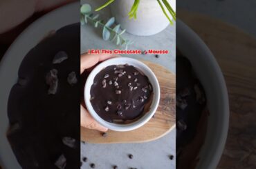 I Eat This Chocolate Mousse While Losing Fat