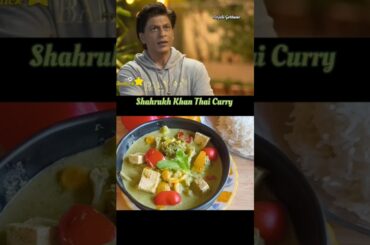 Shahrukh Khan Thai Curry #shorts #thai #thaicurry #shaharukhkhan#actor #acting#food #follow#ytshorts